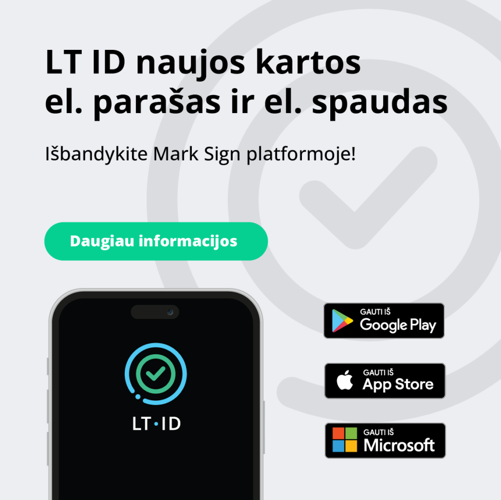 Kvalifikuotas elektroninis parašas - Marksign.lt